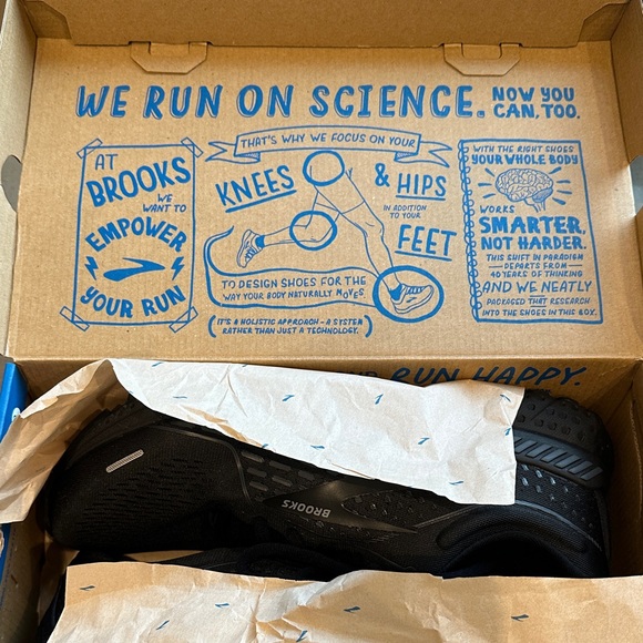 New Brooks black Adrenaline GTS 21 Athletic Sneakers size 11.5 - Picture 10 of 12